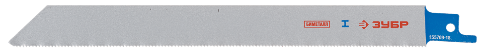 Полотно ЗУБР "ЭКСПЕРТ" S1122EF для сабельной эл. ножовки Bi-Met,тонколист,профил металл,нерж. сталь,цв металл,180/1,4мм фото 1 — Официальный партнер ЗУБР в России