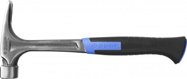 Молоток-гвоздодер ЗУБР &quot;ПРОФЕССИОНАЛ&quot; цельнокованый с магнитом и двухкомпонентной рукояткой, 580г — Официальный партнер ЗУБР в России