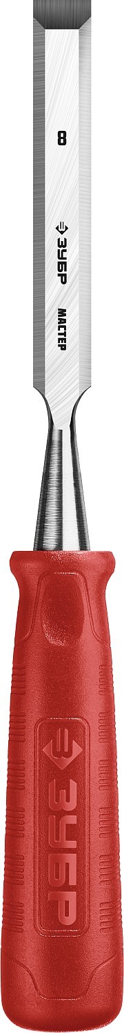 Стаместка ЗУБР 8 мм, с пластиковой ручкой, Т-300 18094-08_z01 Мастер — Официальный партнер ЗУБР в России