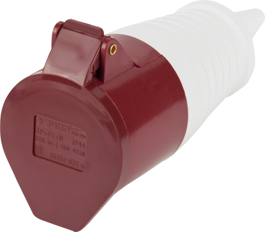 Розетка ЗУБР &quot;МАСТЕР&quot; переносная, 32A, 400B, 6ч — Официальный партнер ЗУБР в России