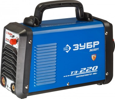 Инвертор сварочный, ЗУБР Профессионал ЗАС-Т3-220, 220А, MMA,IGBT,Форсаж дуги,Горячий старт,Антиприлипание эл-да,ПВ-60%,220В (мин 160В) — Официальный партнер ЗУБР в России