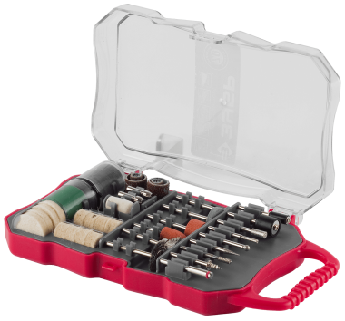 Набор мини-насадок ЗУБР для гравировальных машин, 70 предметов — Официальный партнер ЗУБР в России