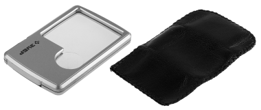 Лупа ЗУБР &quot;МАСТЕР&quot; карманная, светодиодная подсветка, 3-х/6-х кратное увеличение, размер линзы 45х45мм — Официальный партнер ЗУБР в России