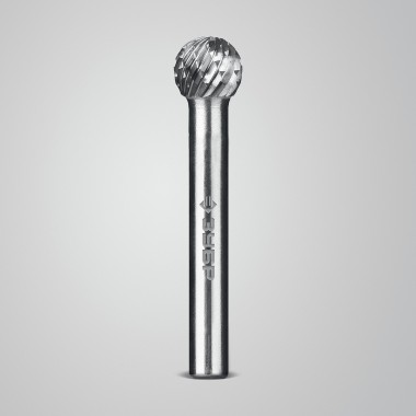 ЗУБР 10х9 мм, тип D (сфера), хв-к 6 мм, твердосплавная борфреза, ПРОФЕССИОНАЛ (28803-10-9) — Официальный партнер ЗУБР в России