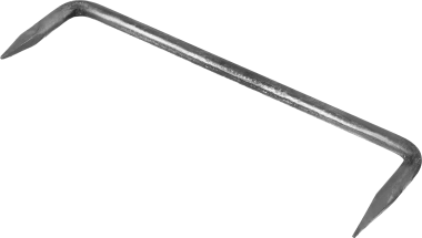 Скоба строительная кованая, 300 х 70 х 8мм, 100 шт, ЗУБР — Официальный партнер ЗУБР в России
