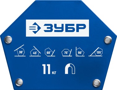 Угольник магнитный ЗУБР для сварочных работ УМ-6, до 11 кг, серии Профессионал 40055-11 — Официальный партнер ЗУБР в России