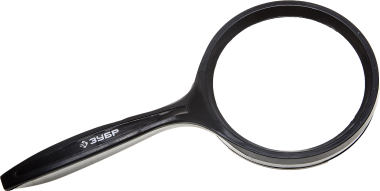 Лупа ЗУБР &quot;МАСТЕР&quot; для чтения, 3-х/5-ти кратное увеличение, диаметр линзы 75мм — Официальный партнер ЗУБР в России