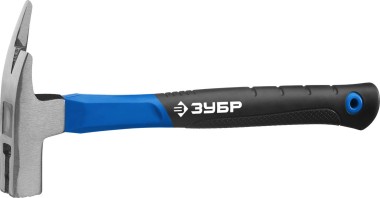 Молоток кровельщика с фиберглассовой рукояткой ЗУБР 600 г, 20203_z01 Профессионал — Официальный партнер ЗУБР в России