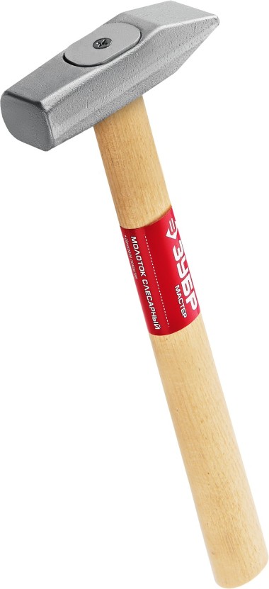 Молоток слесарный с деревянной рукояткой ЗУБР 500 г, 20015-05_z02 Мастер — Официальный партнер ЗУБР в России