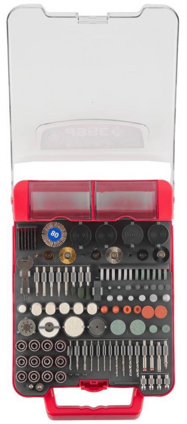 Набор мини-насадок ЗУБР для гравировальных машин, 238 предметов — Официальный партнер ЗУБР в России