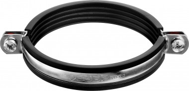 Хомут трубный с гайкой, 3&quot;, 6шт, оцинкованный, ЗУБР — Официальный партнер ЗУБР в России