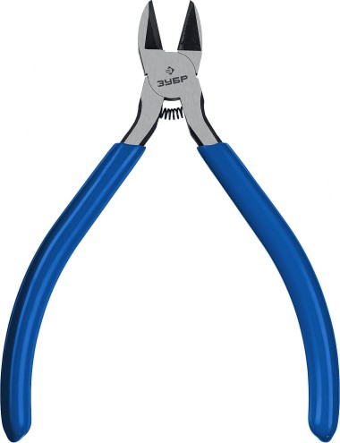 Бокорезы ЗУБР &quot;ПРОФЕССИОНАЛ&quot;, хромоникелевая сталь, обливные рукоятки, рез заподлицо, 125мм 22175-6-12_z01 — Официальный партнер ЗУБР в России