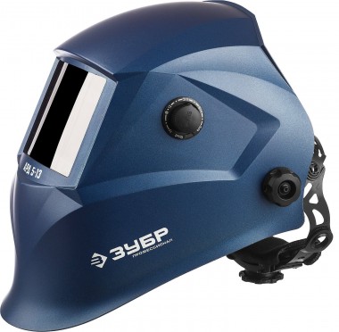 Маска сварщика ЗУБР &quot;АРД 5-13&quot; с автоматическим светофильтром, экран 100х53мм, затемнение 4/5-8/9-13, режим &quot;шлифование&quot;, 11070 — Официальный партнер ЗУБР в России