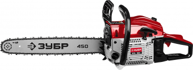 Пила цепная бензиновая ЗУБР 2.6 кВТ/ 3.5 л.с, 450 мм, &quot;МАСТЕР&quot; ПБЦ-М52-45 — Официальный партнер ЗУБР в России