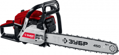 Пила цепная бензиновая ЗУБР 2.6 кВТ/ 3.5 л.с, 450 мм, &quot;МАСТЕР&quot; ПБЦ-М52-45 — Официальный партнер ЗУБР в России
