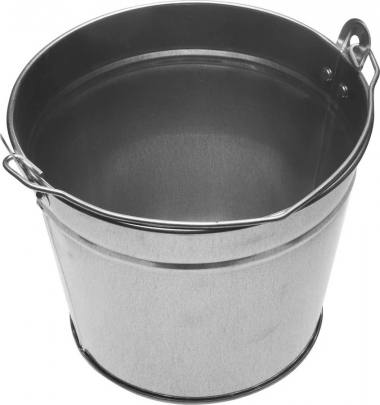 Ведро оцинкованное для непищевых продуктов, 5л, 39300-05 ЗУБР — Официальный партнер ЗУБР в России
