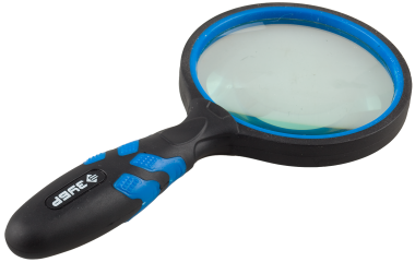 Лупа ЗУБР &quot;ЭКСПЕРТ&quot;, 2-х компонентный корпус, 3 кратное увеличение, диаметр линзы 75мм — Официальный партнер ЗУБР в России