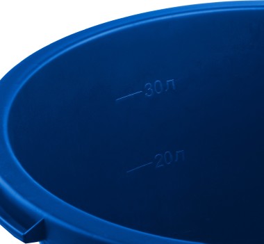 Таз строительный круглый ЗУБР 40 л, 06094-45 — Официальный партнер ЗУБР в России