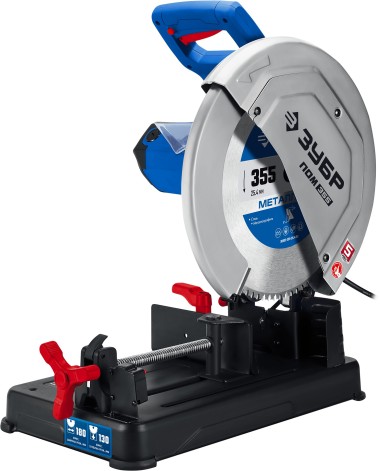 ЗУБР   355 мм, 2000 Вт, монтажная пила (отрезная) с пильным диском, Профессионал (ПОМ-355-Н) — Официальный партнер ЗУБР в России