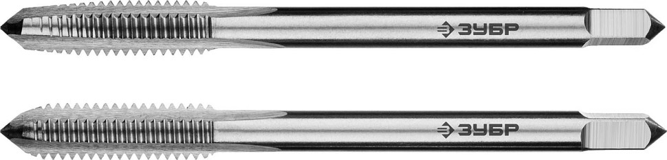 ЗУБР М6 x 1.0 мм, Р6М5, машинно-ручные, комплект метчиков 4-28007-06-1.0-H2_z01 Профессионал фото 1 &mdash; Официальный партнер ЗУБР в России