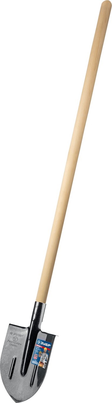 ЗУБР ПРОФИ-5 375х210х1450мм, полотно рессор.сталь 1.6мм закалено, c ребрами жесткости, черенок высш.сорт, тип ЛКО, штык. лопата, Профессионал (39455) — Официальный партнер ЗУБР в России