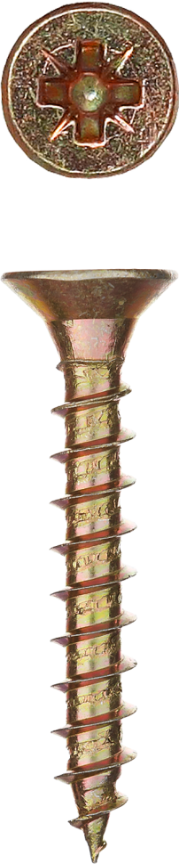 Саморезы СУ-Ж универсальные, 60 х 6.0 мм, 1 500 шт, желтый цинк, ЗУБР фото 1 — Официальный партнер ЗУБР в России