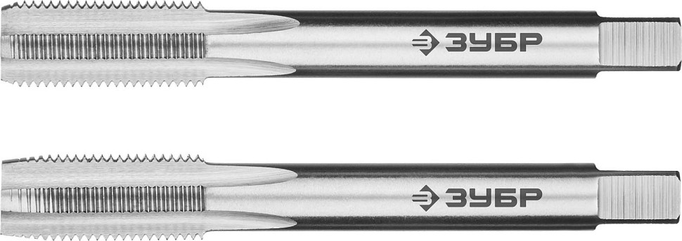 ЗУБР М10 x 1.0 мм, Р6М5, машинно-ручные, комплект метчиков 4-28007-10-1.0-H2_z01 Профессионал фото 1 &mdash; Официальный партнер ЗУБР в России