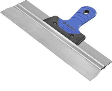 Шпатель ЗУБР ФАСАДНЫЙ усиленный, нержавеющее полотно, двухкомпонентная ручка, 350мм, &quot;ПРОФЕССИОНАЛ&quot;, 10049-35_z03 — Официальный партнер ЗУБР в России