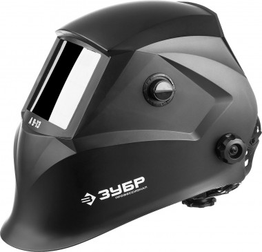 Маска сварщика ЗУБР &quot;А 9-13&quot; с автоматическим светофильтром, экран 90х35мм, затемнение 9-13, режим &quot;шлифование&quot;, 11076 — Официальный партнер ЗУБР в России