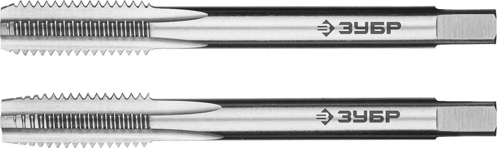 ЗУБР М8 x 1.25 мм, Р6М5, машинно-ручные, комплект метчиков 4-28007-08-1.25-H2_z01 Профессионал фото 1 &mdash; Официальный партнер ЗУБР в России