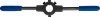 Плашкодержатель ЗУБР "ПРОФЕССИОНАЛ" со стопорными винтами, сталь 45, посадочный диаметр - 45 мм, высота - 18 мм, общая длина - 455 мм фото 2 — Официальный партнер ЗУБР в России