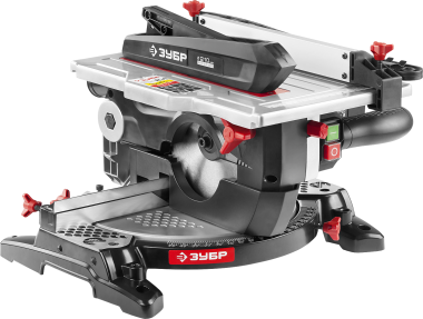 Пила торцовочная комбинированная, ЗУБР ЗПТК-210-1500, d= 210 x 30 мм, 1500Вт, 4500 об/мин, 90°- 55/120 мм, 45°- 35/65 мм — Официальный партнер ЗУБР в России