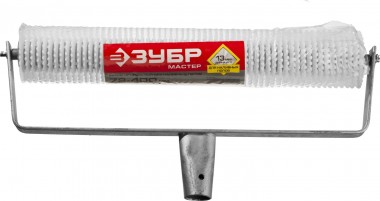 Валик игольчатый ЗУБР &quot;МАСТЕР&quot; для наливных полов в сборе, пластмассовые иглы 13мм, 72х400мм, 03952-40 — Официальный партнер ЗУБР в России