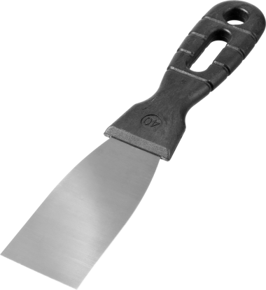 Шпатель ЗУБР &quot;МАСТЕР&quot; нержавеющее полотно, 40мм — Официальный партнер ЗУБР в России