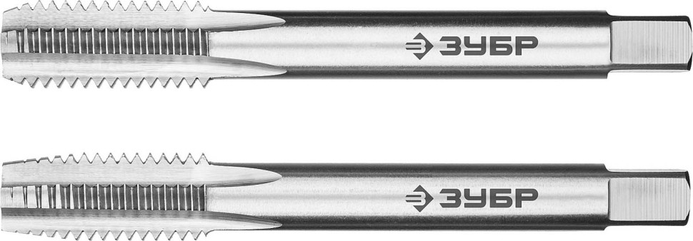 ЗУБР М10 x 1.5 мм, Р6М5, машинно-ручные, комплект метчиков 4-28007-10-1.5-H2_z01 Профессионал фото 1 &mdash; Официальный партнер ЗУБР в России