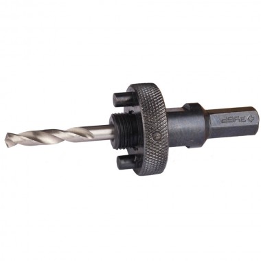 Державка для коронок биметаллических, быстросъёмная, пружинный фиксатор, шестигранный хвостовик, 32-152мм, 5/8&quot;, ЗУБР,  29534_z01 — Официальный партнер ЗУБР в России