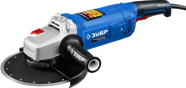 Углошлифовальная машина (болгарка) ЗУБР 2600 Вт, 230 мм, УШМ-П230-2600 П Профессионал — Официальный партнер ЗУБР в России