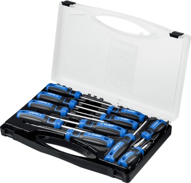 Набор отверток в кейсе ЗУБР 11 шт., 25241 Профессионал — Официальный партнер ЗУБР в России