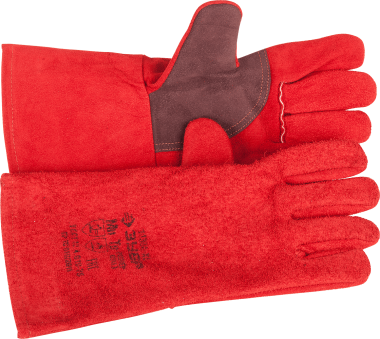 Термостойкие краги ЗУБР &quot;МАСТЕР&quot; для сварки и тяжелых механических работ, спилковые, с подкладкой, 350мм — Официальный партнер ЗУБР в России