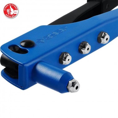 Заклепочник усиленный, ЗУБР &quot;П-500&quot;, d=2,4-4,8 мм - алюминий и сталь, d=2,4-4,0 - нерж сталь, стальной корпус, Профессионал 31190_z01 — Официальный партнер ЗУБР в России