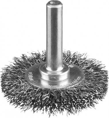 Щетка &quot;Зубр&quot; дисковая для дрели, витая стальная проволока 0,3мм, d38мм &quot;ПРОФЕССИОНАЛ&quot;, 35198-038_z02 — Официальный партнер ЗУБР в России