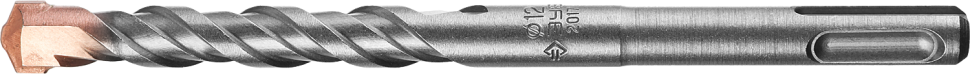 Бур ЗУБР по бетону, хвостовик "SDS-Plus", самоцентрирующий наконечник, спиральS4, 8x110мм 29314-110-08_z01 фото 1 — Официальный партнер ЗУБР в России