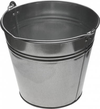 Ведро оцинкованное для непищевых продуктов, 15л, 39300-15 ЗУБР — Официальный партнер ЗУБР в России