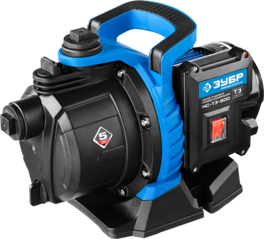 Насос ЗУБР &quot;ПРОФЕССИОНАЛ&quot; Т3 садовый поверхностный самовсасывающий, 800Вт, пропускная способность 60л/мин, напор 38м — Официальный партнер ЗУБР в России