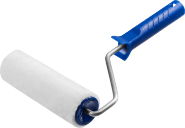 Валик малярный ВЕЛЮР 48, 240 мм, d=48 мм, ворс 4 мм, ручка d=8 мм, ЗУБР — Официальный партнер ЗУБР в России