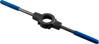 Плашкодержатель ЗУБР &quot;ПРОФЕССИОНАЛ&quot; со стопорными винтами, сталь 45, посадочный диаметр - 25 мм, высота -9 мм, общая длина - 224 мм — Официальный партнер ЗУБР в России