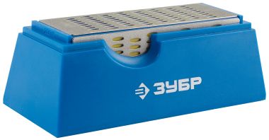 Брусок ЗУБР с алмазным напылением четырехсторонний, на подставке, P 200/300/400/600, 150х50мм — Официальный партнер ЗУБР в России