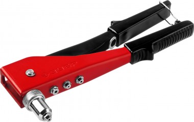 Заклепочник переставной 90-180°, ЗУБР &quot;МХ180&quot; 31199_z01, для заклёпок d=2,4-4,8 мм из алюминия и стали, стальной корпус — Официальный партнер ЗУБР в России