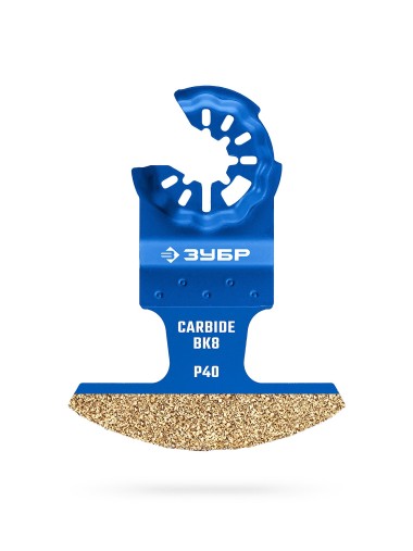 ЗУБР CARBIDE ВК8 Р40, 70x2.6 мм полотно сегментное с твердосплавной крошкой: керамика, кирпич, пластик (15581-70-2.6) &mdash; Официальный партнер ЗУБР в России