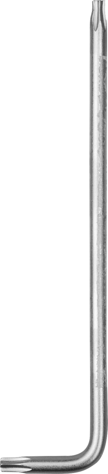 Ключ ЗУБР "ЭКСПЕРТ" имбусовый длинный, Cr-Mo, сатинированное покрытие, TORX, 10мм, 27452-10 фото 1 — Официальный партнер ЗУБР в России